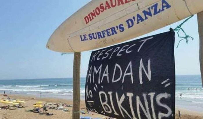 Autoriteiten maken einde aan anti-bikini actie in Agadir