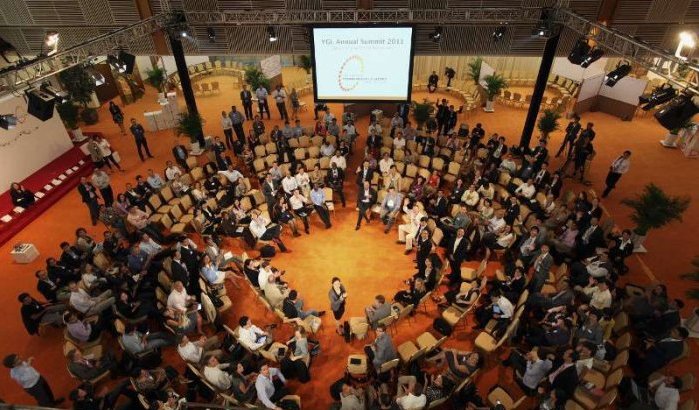 Twee Marokkanen bij Young Global Leaders 2015