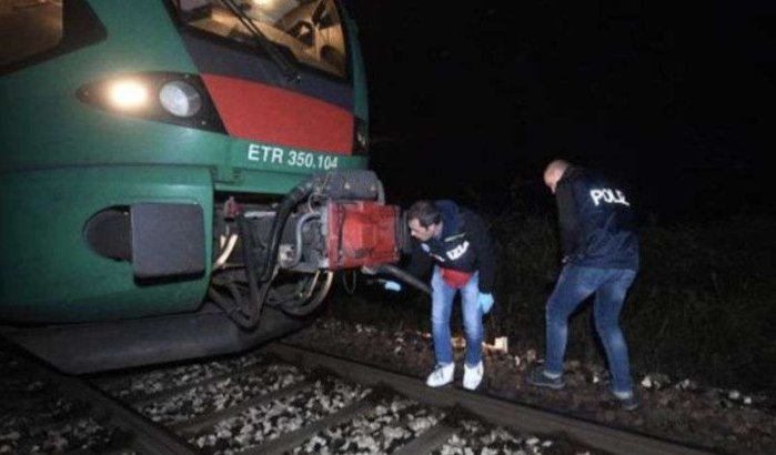 Italië: wanhopige Marokkaan springt voor trein