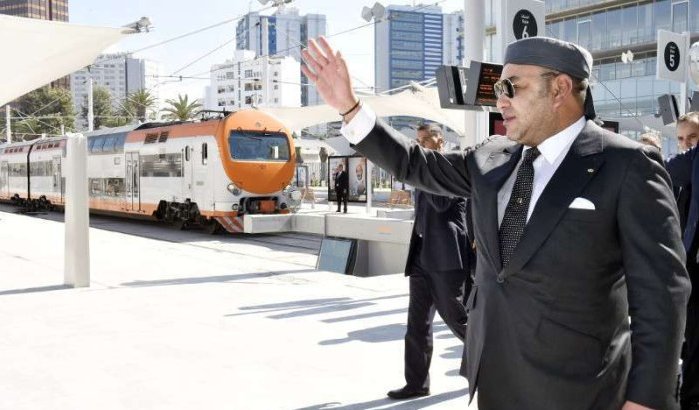 Koning Mohammed VI opent nieuw treinstation Casablanca