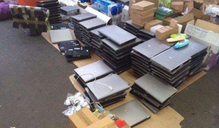 Wereld-Marokkaan met ruim 100 laptops betrapt in Tanger Med