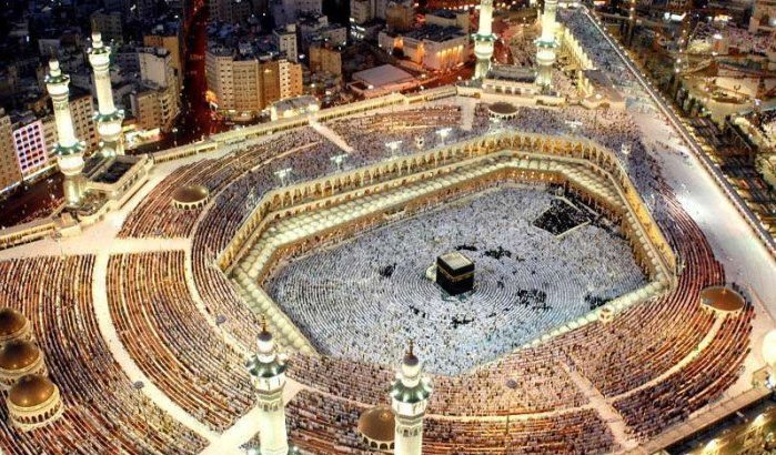 Marokkaanse pelgrims naar Mekka