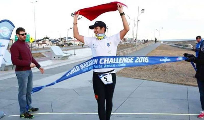 Marokkaan Hassan Baraka loopt World Marathon Challenge uit