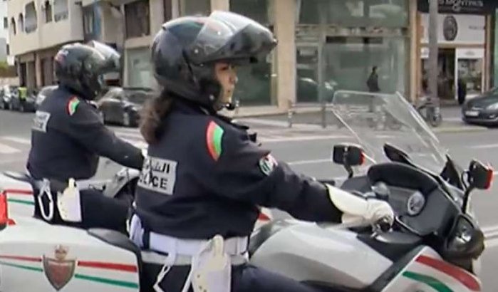 Fadwa, agente bij de Marokkaanse motorpolitie (video)