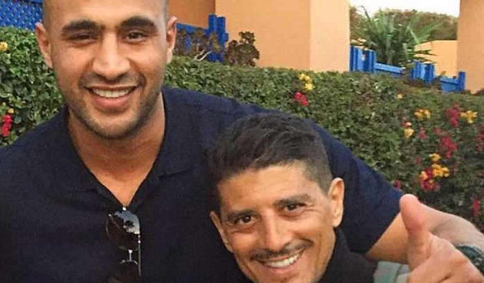 Badr Hari en Said Taghmaoui op bezoek bij Wali van Agadir