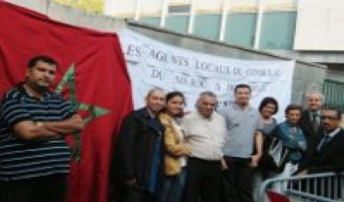 Staking op consulaat Marokko in Bordeaux 