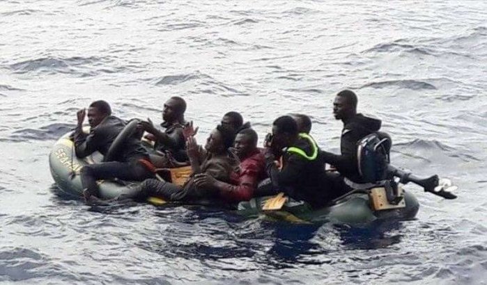 Marokkaanse zeemacht redt 136 mensen op zee