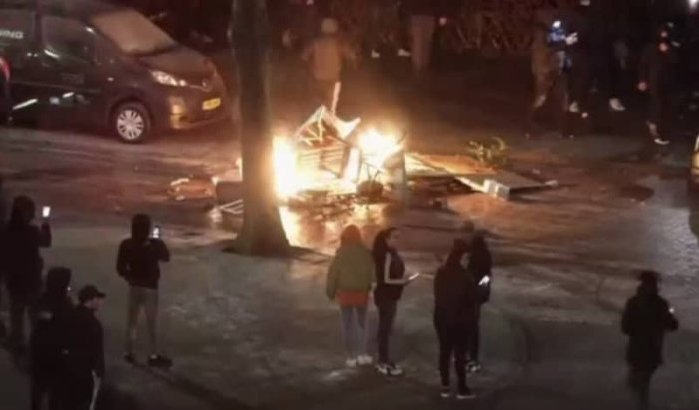 Marokkanen met de vinger gewezen voor rellen in Nederland
