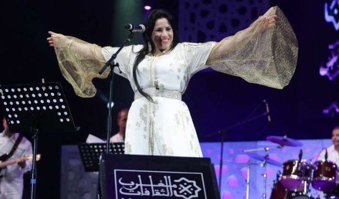 Najat Aatabou op Mawazine festival 2016