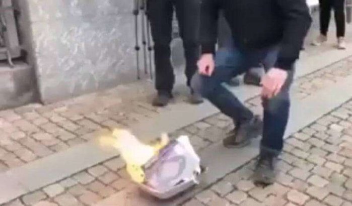 Demonstraties in Denemarken na verbrande koran (video)