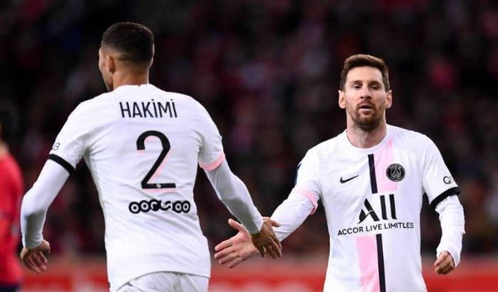 Achraf Hakimi niet kwaad op Lionel Messi