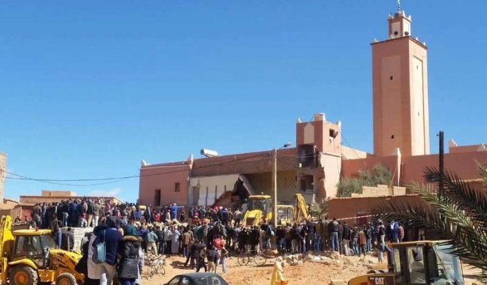 Instorting moskee in Tinghir, 2 doden