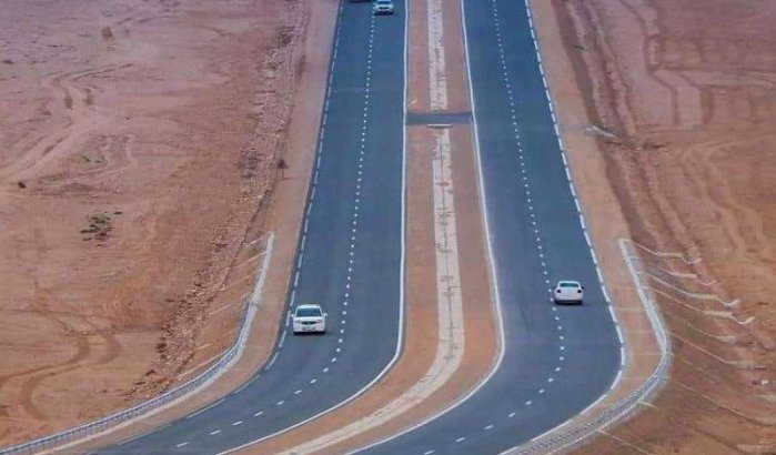 Expresweg van 1055 km tussen Tiznit en Dakhla bijna af