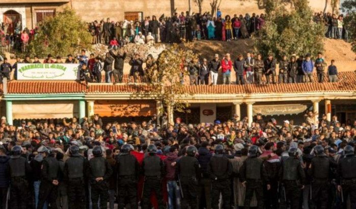 Grote demonstratie in Jerada, onrust heerst (video)