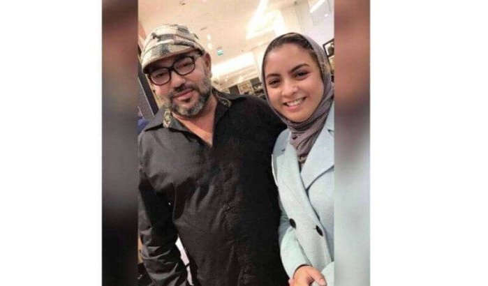Foto Koning Mohammed VI met jonge vrouw gaat viraal