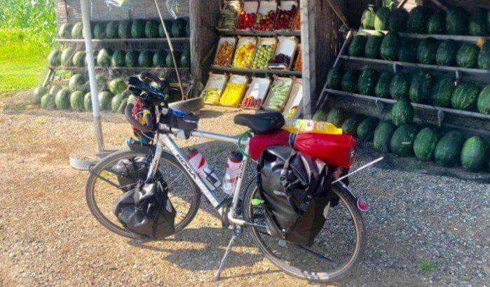 Marokkaan fietst 8000 km van Casablanca naar Mekka