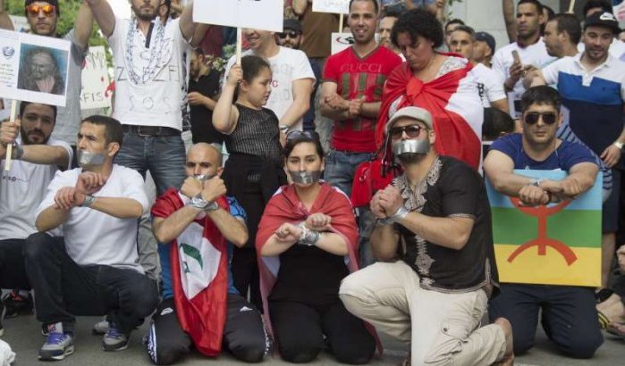Duizenden Marokkanen demonstreren in Brussel voor Rif