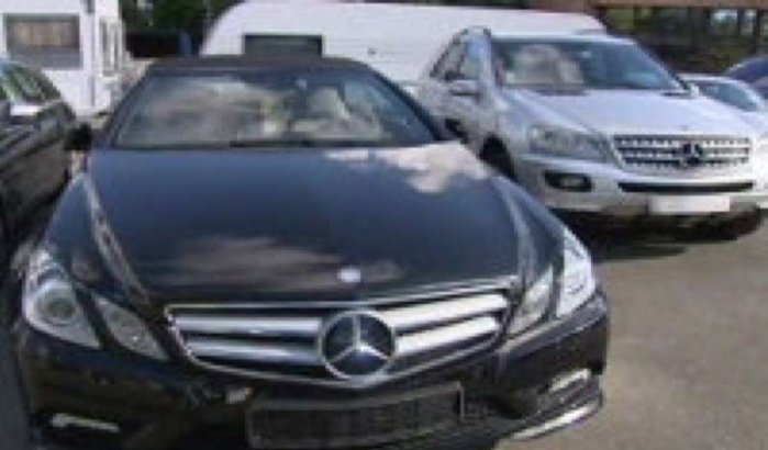 In Europa gestolen luxewagens belanden in Marokko
