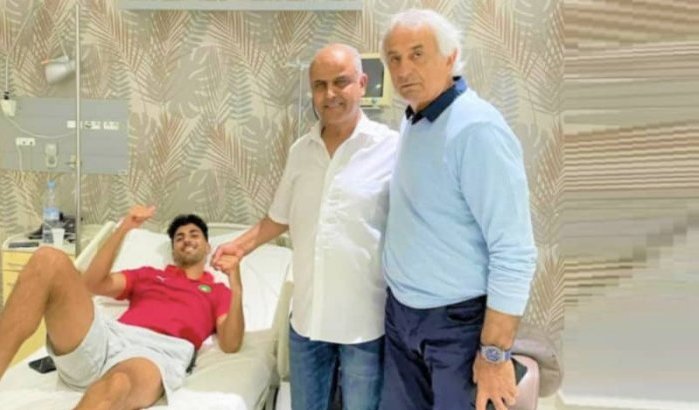 Aymen Barkok met spoed geopereerd aan blindedarm
