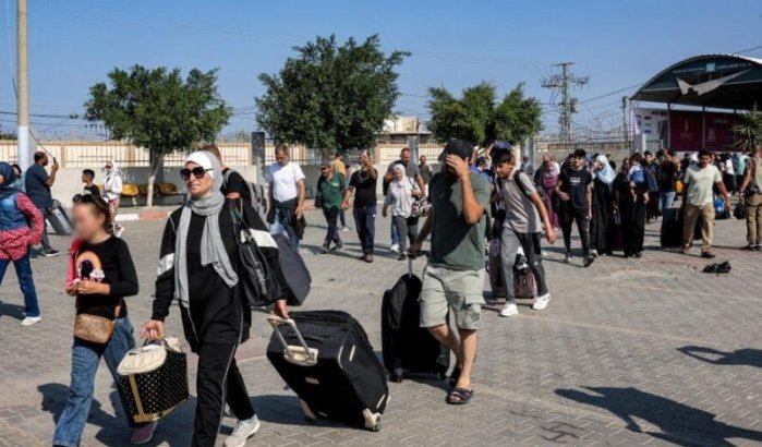 Marokkanen geëvacueerd uit Gazastrook 