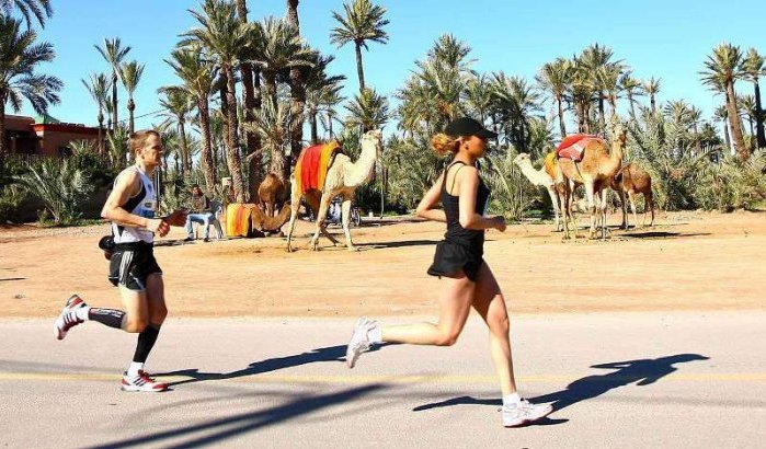 7500 deelnemers aan Marathon van Marrakech