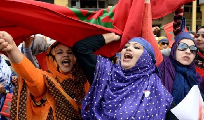 Vrouwen Rabat eisen gelijkheid!