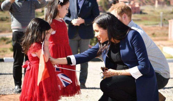Meghan Markle weigert selfie met leerling in Marokko