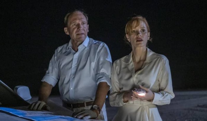 Jessica Chastain en Ralph Fiennes blikken terug op opnames "The Forgiven" in Marokko