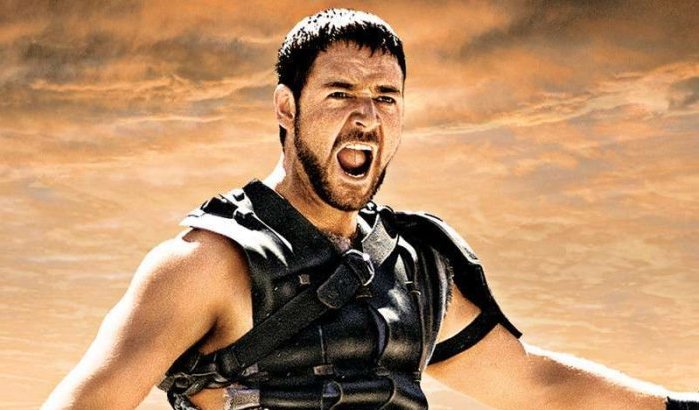 Opnames 'In Sand and Blood' met Russel Crowe in Marokko
