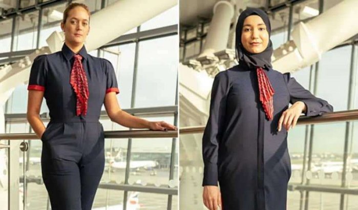 British Airways: jumpsuit en hijab voor stewardessen