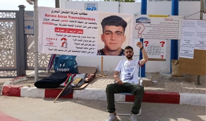 Broer vermiste Marouane in hongerstaking in haven Al Hoceima