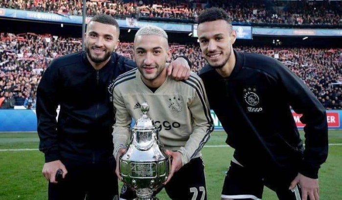 Mazraoui spreekt over band met Ziyech en Labyad