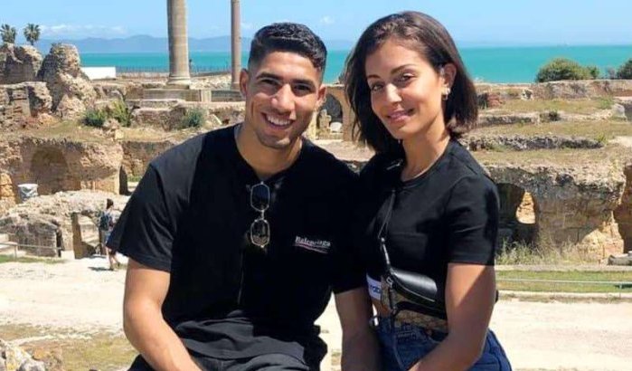 Hiba Abouk en Achraf Hakimi verwachten tweede kindje