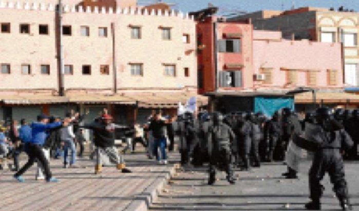 Celstraffen voor rellen Marrakech