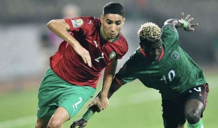  Achraf Hakimi richt zich tot Marokkaanse supporters