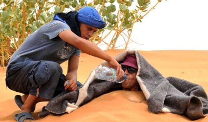 Zin in een zandbad in Merzouga? (video)