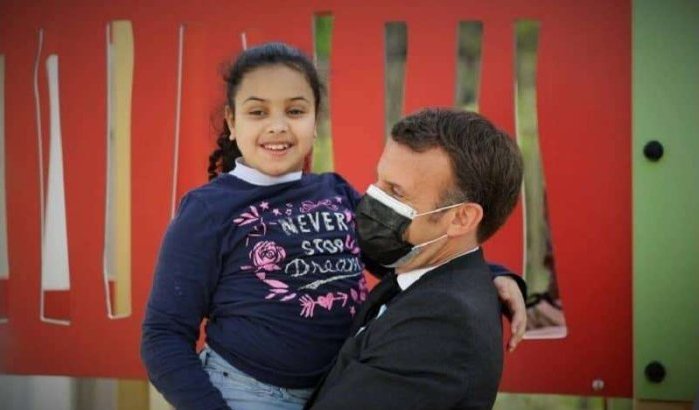 Dankbetuiging maar ook kritiek voor Macron's gebaar aan autistische Nihal