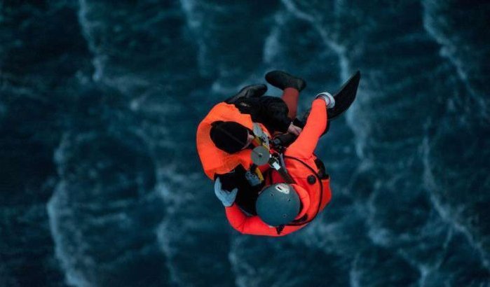 Marokkaanse migranten op zee tussen Denemarken en Zweden gered