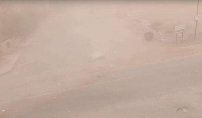 Indrukwekkende zandstorm in Marrakech (video)