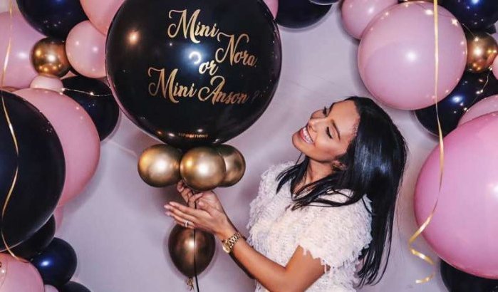 Nora Gharib zwanger van meisje