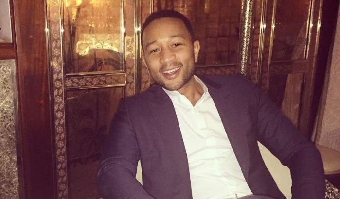 John Legend viert verjaardag in Marrakech