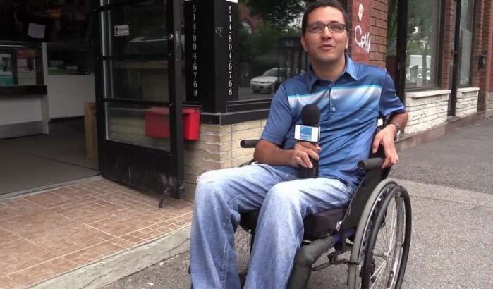 Marokkaan strijdt voor rolstoelvriendelijke steden in Canada