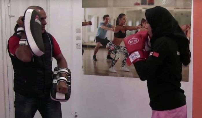 Kaoutar, jonge Marokkaanse gepassioneerd door full-contact (video)