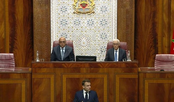 Controverse door Gaza-uitspraken Franse president in Rabat