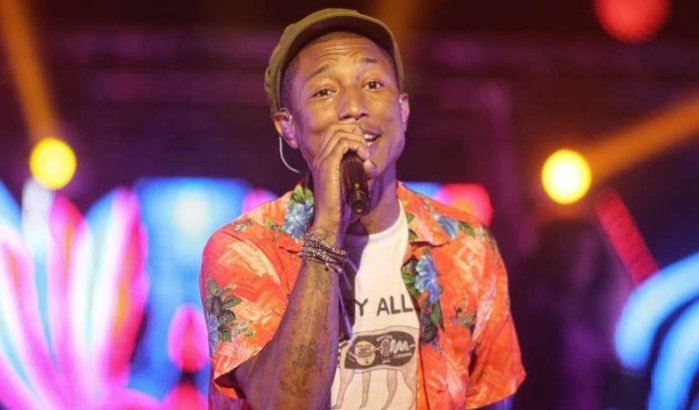 Concert Pharrell Williams op Mawazine festival Rabat