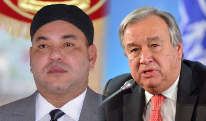 Koning Mohammed VI ontvangt Antonio Guterres