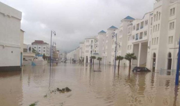 Fnideq onder water