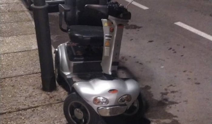 Vlaardingse Fatima vindt gestolen scootmobiel in stukken terug