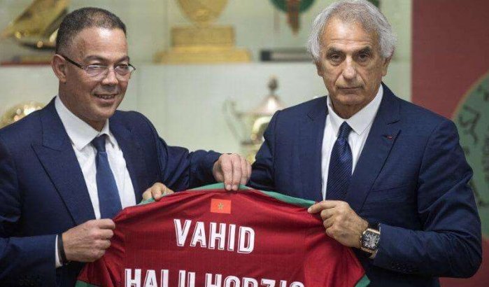 Marokko: dit is de nieuwe staf van bondscoach Vahid Halilhodzic