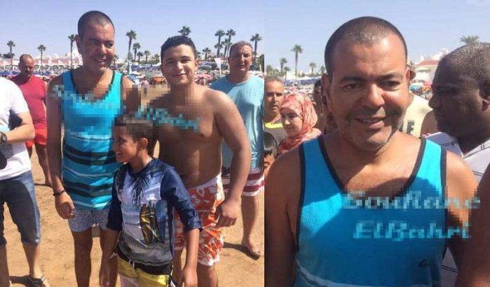 Prins Moulay Rachid op strand Skhirat gespot (foto)